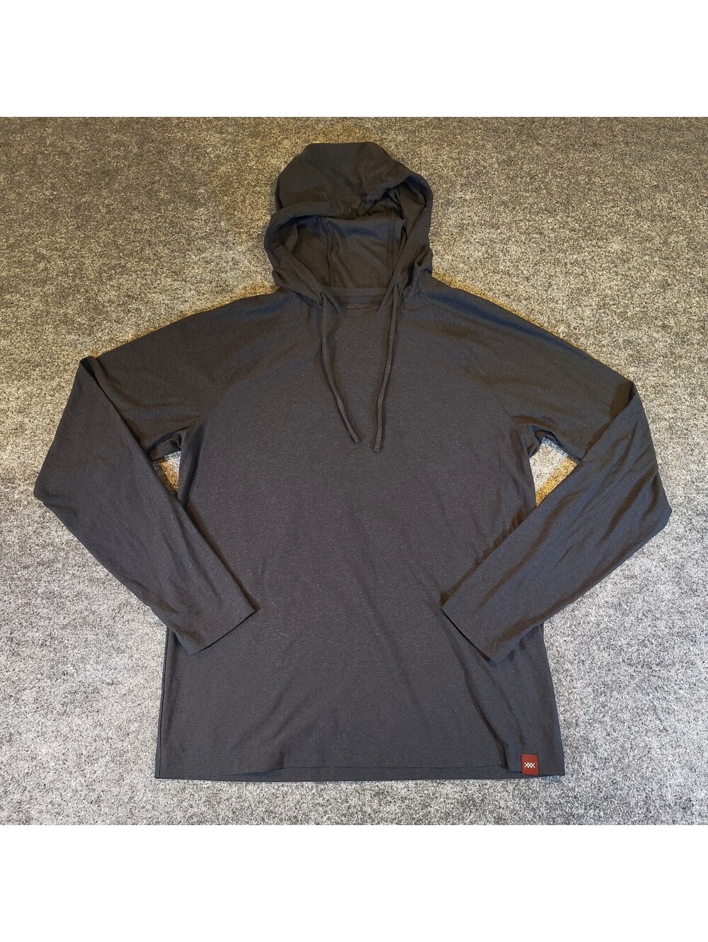 Rhone Men's Size M Dark Gray Lightweight Performance Hoodie